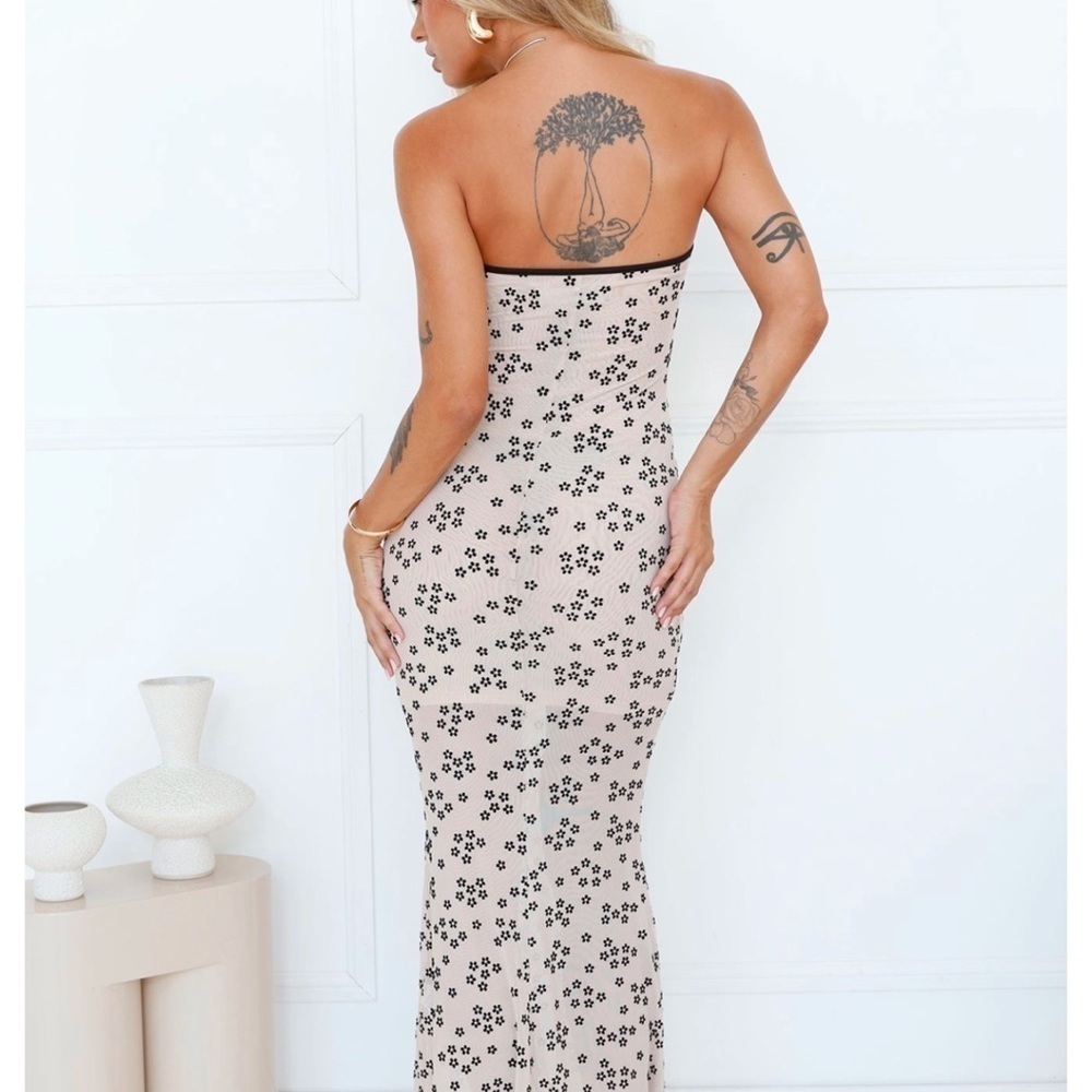 Lioness Women's Illuminating Strapless Maxi Dress Size XL - Picture 7 of 9